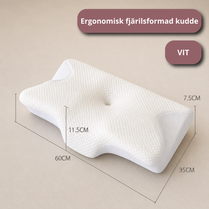 Vakna utan nacksmärta med Butterflykudden