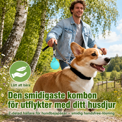 Allt du behöver för smidiga hundpromenader – vatten i flaska med skål