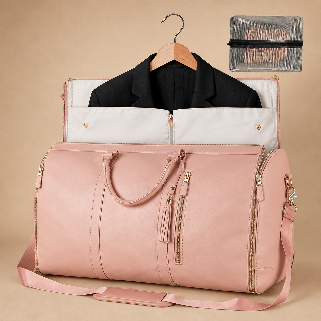 Lyxig Weekendbag – Håll allt organiserat på resan