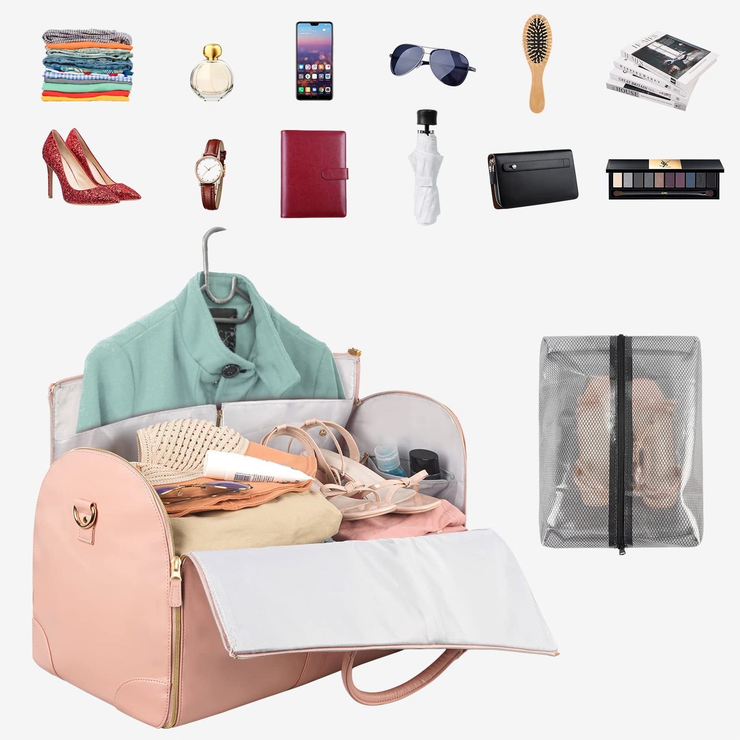 Lyxig Weekendbag – Håll allt organiserat på resan